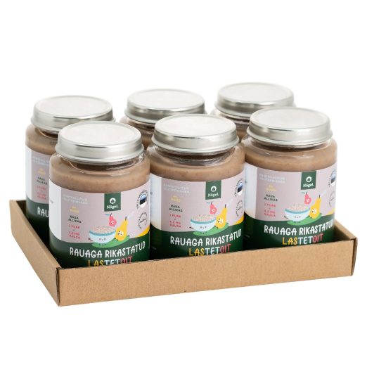 6-PAKK: Mahe raudne tatrapuder pirniga, 190 g x 6